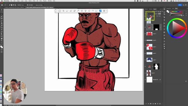 Advanced DeBASER Halftone Techniques for Retro Comic Illustrations смотреть онлайн