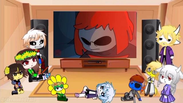 Undertale react to VHS vs Underplayer |Credit in Description смотреть онлайн