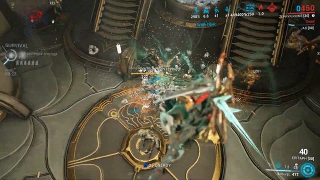 Warframe - ONE BILLION+ head nuke Zephyr Prime - Wierdest way to get INSANE DAMAGE! смотреть онлайн