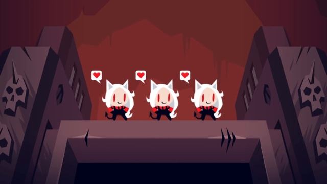 Helltaker Cerberus chibi dance 30 minutes смотреть онлайн
