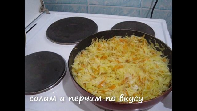 Пирожки на кефире. Пирожки с капустой. Жареные пирожки. Быстрое тесто для пирожков. Минипирожки. смотреть онлайн