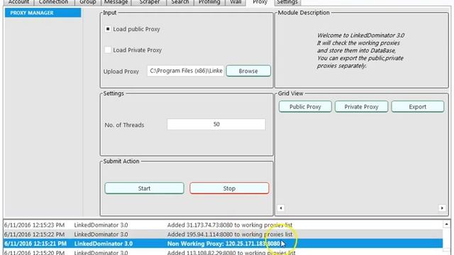 Proxy Checker Module смотреть онлайн