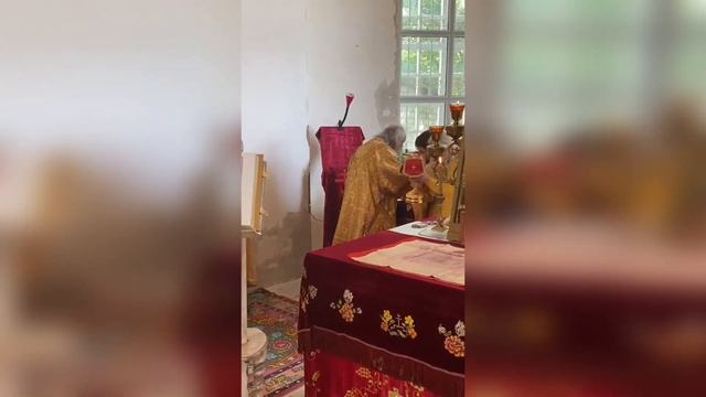 Cхиархимандрит Илий (Ноздрин) сослужил митрополиту в Свято-Никольском храме села Бакланово. смотреть онлайн