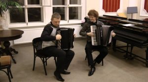 Баян и аккордеон - Французский вальс и Смоленский гусачок