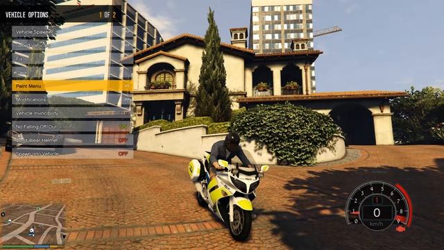 GTA 5 Real motorcycle Mods 2009 Yamaha FJR1300 - Danish Police смотреть онлайн