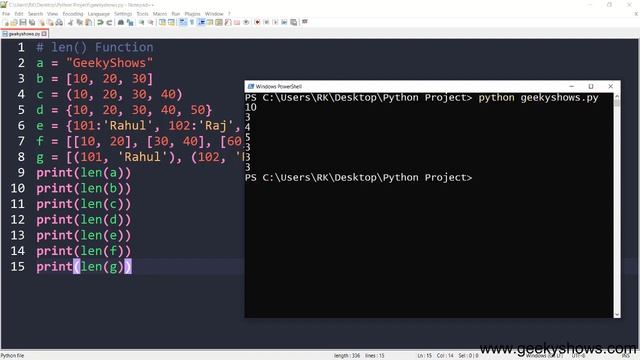 len Function in Python (Hindi) смотреть онлайн