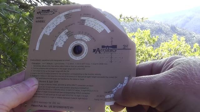 Accuracy 1st Whiz Wheel Ballistic Solver: Field Review and Demo смотреть онлайн
