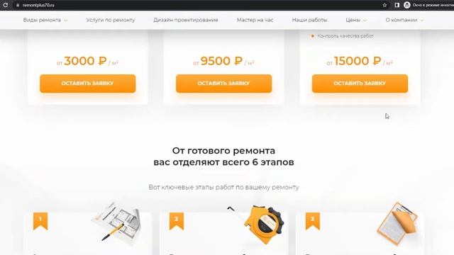 Аудит сайта по ремонту квартир https://interer-remont.ru/ от Виктории Артюховой смотреть онлайн