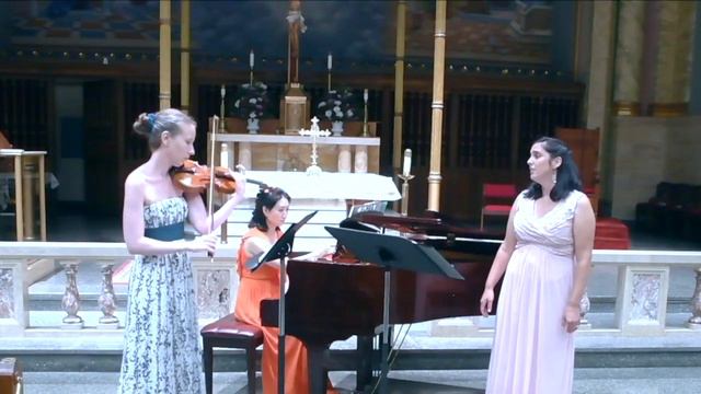 Garrett/Paganini, Io ti penso Amore, rendition by E.Mercado - QueensSound Ensemble, live in concert смотреть онлайн