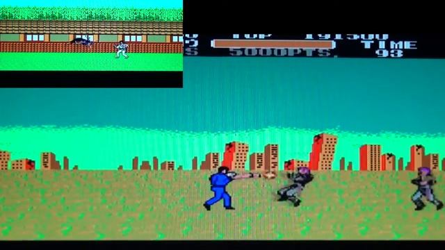 Retro Gaming HOKUTO NO KEN vs BLACK BELT Sega master system full game wadeshadow смотреть онлайн