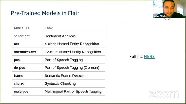 The Flair Framework for Text Analytics and NLP Research || Alan Akbik смотреть онлайн