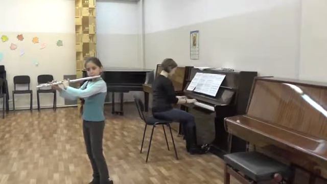 Мишнева Лукерья - 02 К. Сен-Санс «Лебедь» смотреть онлайн