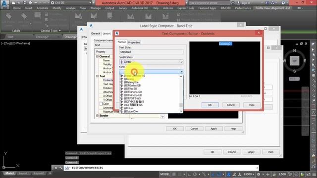 រៀនកម្មវិធី Autodesk Civil 3D Part 7 create band existing | Learn civil 3d speak khmer смотреть онлайн