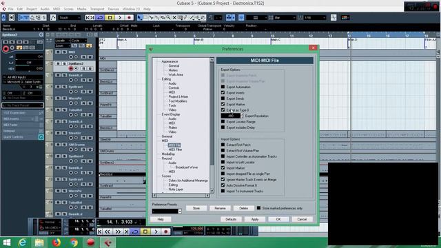 Создать или редактировать стили YAMAHA S950 в CUBASE смотреть онлайн