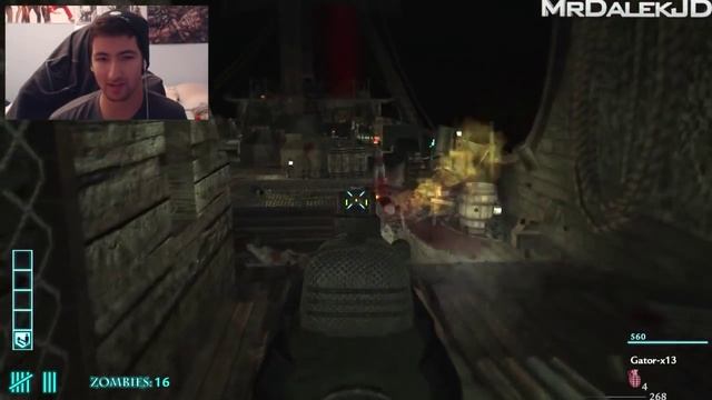 "PIRATE ZOMBIES!" - Custom Zombies "DEAD SHIP" PART 1 (CoD WaW Custom Zombies) смотреть онлайн