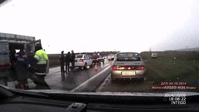 Жуткое ДТП 05.10.2014 Железноводск-Мин.Воды. Никогда не спешите! смотреть онлайн