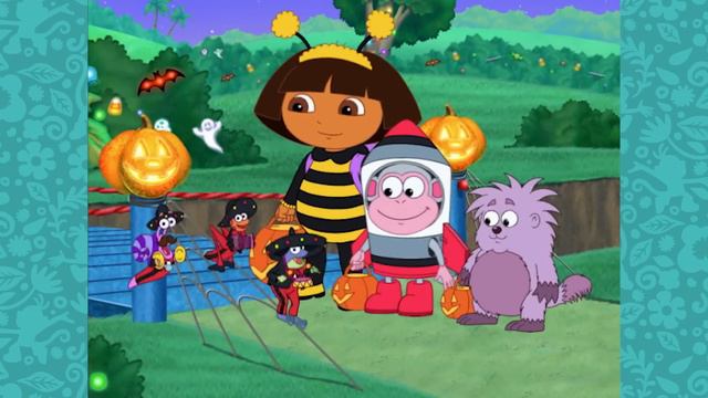 FULL EPISODE: Dora & Boots Wear Halloween Costumes! 🎃 'The Halloween Parade' | Dora the Explorer смотреть онлайн