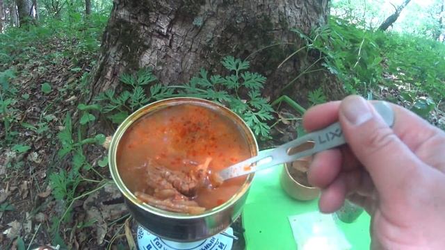 Консервированный борщ"На вкус",это больше чем борщ;)не ожидал!Обед на"Барской поляне"))) смотреть онлайн