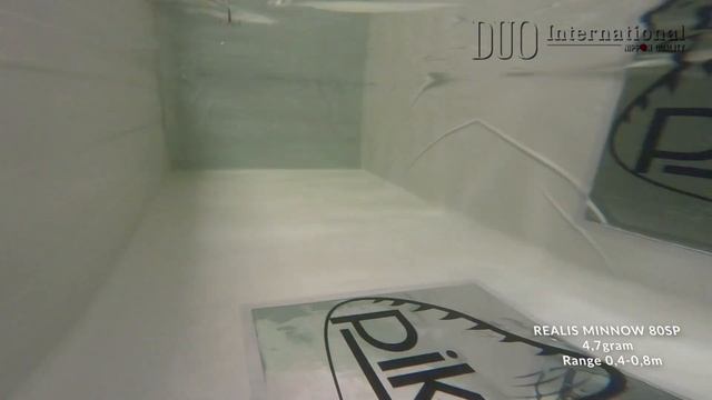 REALIS MINNOW 80SP- Its go side-side and up and down-pooldemo смотреть онлайн