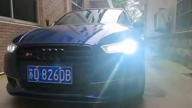 Передние фары Ауди А3 2013 2017 V4 type смотреть онлайн
