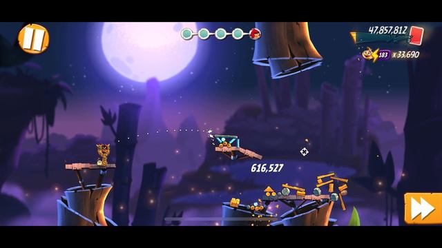 Angry Birds 2 AB2 How to use Melody’s double tap power and shoot in two different directions смотреть онлайн