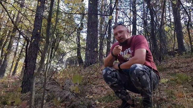 ГАЗ-69А подъём в гору в лесу. смотреть онлайн