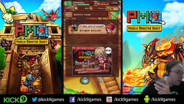 Puzzle Monster Quest | Let's Play 9.9.16 (Part 4) смотреть онлайн