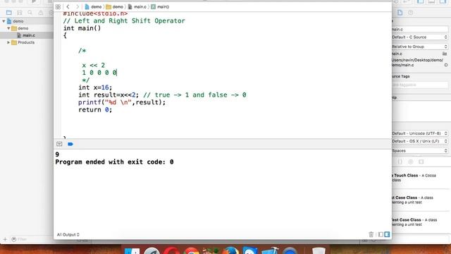 C Programming Tutorial 13 Left Right Shift Operator смотреть онлайн