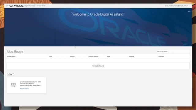 Create Digital Assistant Instance on OCI смотреть онлайн