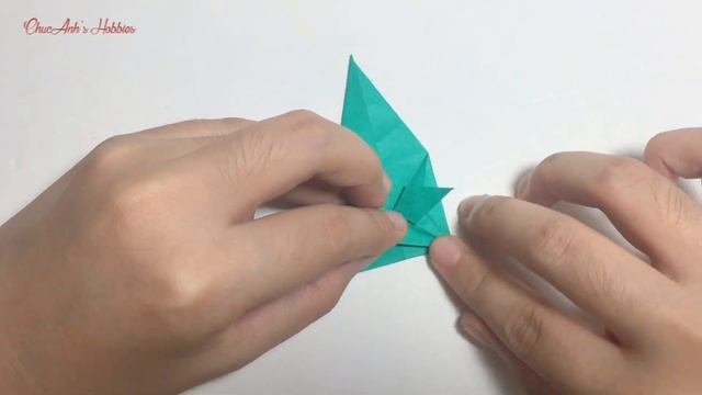 Christmas Wreath Origami Tutorial !!