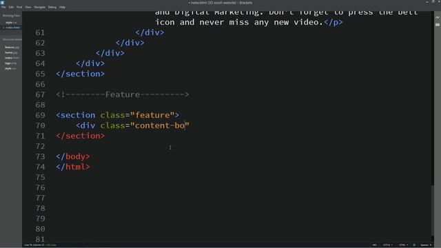 How To Make A Website Using HTML And CSS With 3D Effect Scrolling | Complete Website Design смотреть онлайн