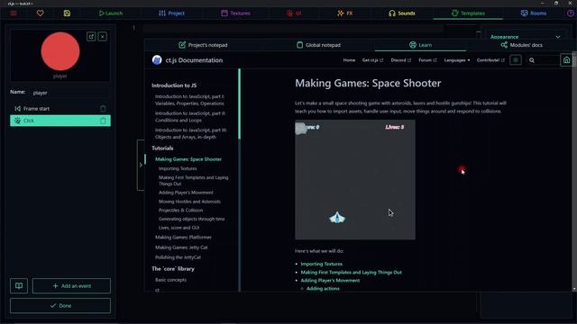 Introduction to the free CT.JS 2D game engine. смотреть онлайн