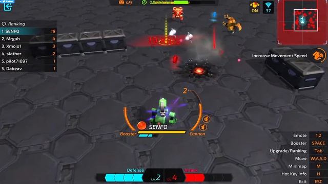 warbot.IO Top 1 survival mode. Best gameplay Warbot.io #19 смотреть онлайн