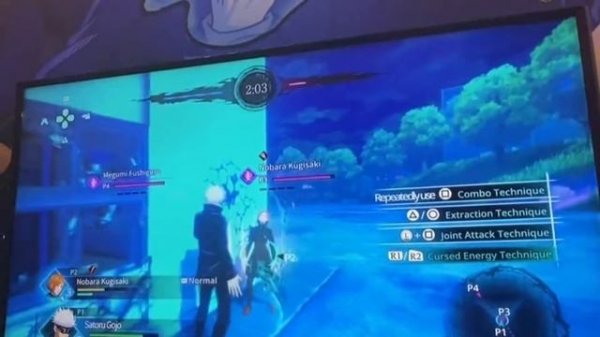 Gojos Domain Expansion Gameplay-Jujutsu Kaisen: Cursed Clash