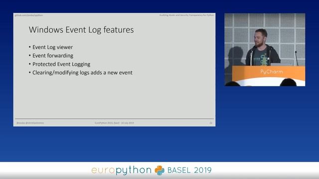 Christian Heimes, Steve Dower - Auditing hooks and security transparency for CPython смотреть онлайн