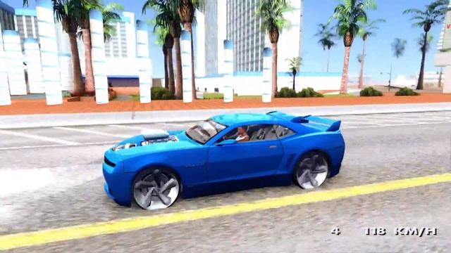 Chevrolet Camaro Dark Custom - GTA San Andreas _REVIEW смотреть онлайн