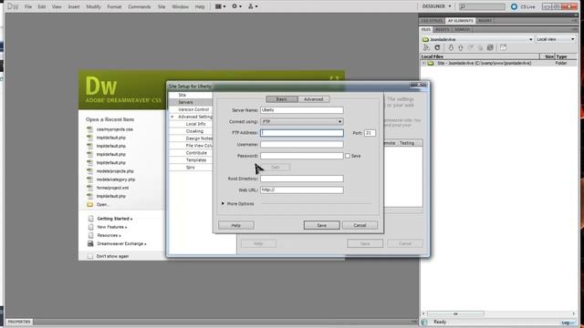 Connect Joomla Site With Dreamweaver смотреть онлайн