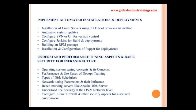 devops training demo video | Devops Online Tutorials -Global Online Trainings смотреть онлайн