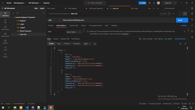 Laravel 9 Web API Crash Course: Employee Timesheet Application смотреть онлайн
