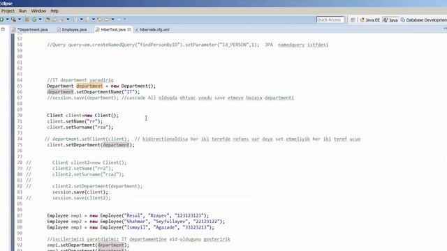 JAVA ORM - (ders 6 ) OneToOne OneToMany ManyToMany part 2 смотреть онлайн