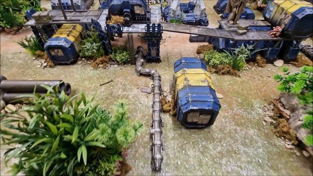 WARHAMMER 'Ultramarines Jungle Outpost' | 40K Battlefield Creation Tutorial смотреть онлайн