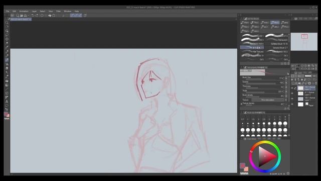 Gesture Sketch Daily: Day 81 // JOJO POSE AGAIN смотреть онлайн