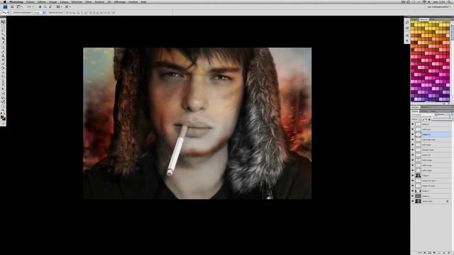 PHOTOSHOP montage - Théo D. graphiste смотреть онлайн