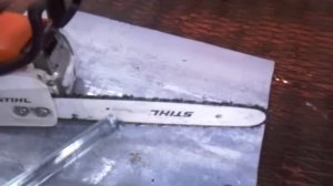 Штиль 180, заточка цепи бензопилы видео,  Stihl 180 chainsaw chain sharpening video