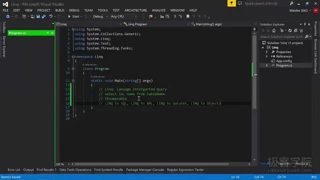 1、C# 的 LINQ 的基本概念和优点 смотреть онлайн
