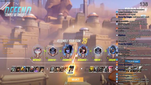 8 hour thank you stream for the 100 sub-goal! - Overwatch смотреть онлайн