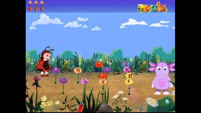 Лунтик Подготовка к Школе: #3 Собираем Цветы для Милы. Учим Буквы. Развивающее видео смотреть онлайн