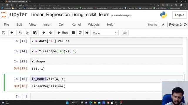 scikit-learn: Linear regression implementation | sklearn смотреть онлайн