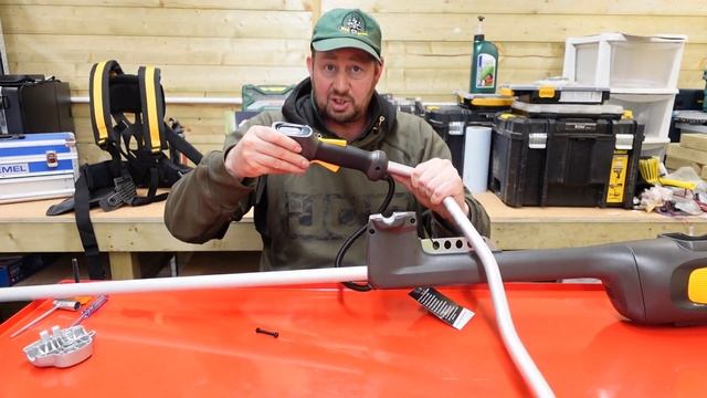 Stiga Experience SBC 700 D AE Battery Grass Trimmer Brush Cutter Strimmer Set Up Review