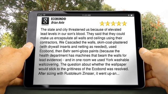 ECOBOND® - LeadDefender® 5 Star Review by Brian A смотреть онлайн